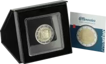 Estonia 2 Euros Comm&eacute;mo. 2025 - 500 Years of Estonian Literature - In Capsule