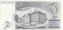 Estonia 2 Krooni - K.E. Von Baer - Universidad de Tartu - 1992
