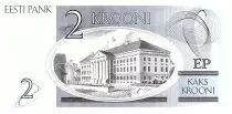 Estonia 2 Krooni - K.E. Von Baer - University of Tartu - 1992 - UNC - P.70a