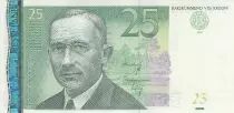 Estonia 25 Krooni - A. Hansen-Tammsaare - Aldea - 2007