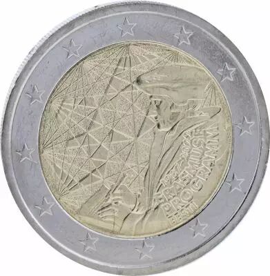 Estonie Pi�ce 2 Euros Comm�mo. UNC ESTONIE 2022 - 35 ans du Programme ERASMUS