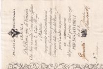 Etat Pontifical 10 Ducati - Banco Giro di Venezia - 1798