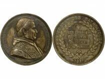 Etat Pontifical Pie IX - M&eacute;daille, Manifestations Catholiques - 1871 Paris