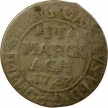 Etats Allemands (Aix-La-Chapelle) Charles VI - 2 Marks Argent - 1727