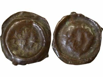Etats-Allemands (Cologne) Fr�d�ric III - Hohlheller bract�ate Argent - 1481 / 1492 Cologne