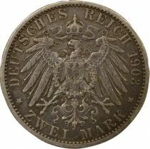 Etats Allemands (Prusse) Guillaume II - 2 Marks Argent - 1903 A Berlin