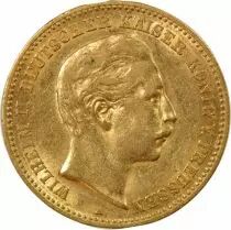 Etats Allemands (Prusse) William II - 10 Gold Mark - 1905 A Berlin