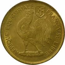 Etats de l\'Afrique Equatoriale 50 Centimes, France Libre - 1942 Pr&eacute;toria