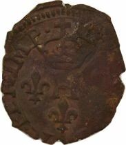 Etats Italiens Comt&eacute; de D&eacute;ciane, Delfino Tizzone - Liard &agrave; la Croix de Saint Esprit - 1585