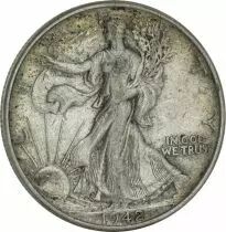 Etats Unis d\'Am&eacute;rique 1/2 Dollar Argent  USA Walking Liberty