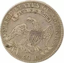 Etats Unis d\'Amérique 1/2 Silver Dollar, Capped Bust - 1817 Philadelphia
