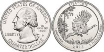 Etats Unis d´Amérique 1/4 Dollar Kisatchie - 2015 P Philadelphie