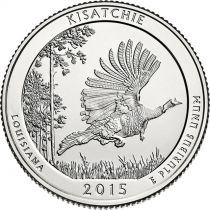 Etats Unis d´Amérique 1/4 Dollar Kisatchie - 2015 P Philadelphie