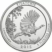 Etats Unis d&acute;Am&eacute;rique 1/4 Dollar Kisatchie - 2015 P Philadelphie
