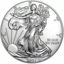 Etats Unis d\'Am&eacute;rique 1 Once Argent ETATS-UNIS 2021 - American Eagle - Type 1