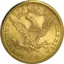 Etats Unis d\'Am&eacute;rique 10 Dollars Or USA 1866-1907 - Coronet Head
