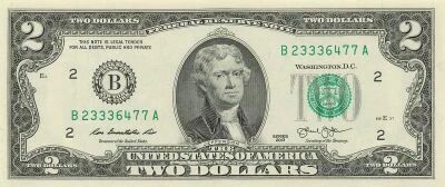 Etats Unis d\'Am�rique 2 Dollars - Series 2013 - New York - P.538