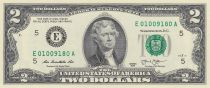 Etats Unis d\'Amérique 2 Dollars Jeffesrson - 2013 - E5 Richmond