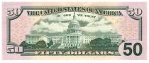 Etats Unis d´Amérique 50 Dollars Grant - Capitol 2013 B2 New York