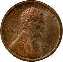 Etats Unis d\'Am&eacute;rique Cent, Lincoln, V.D.B - 1909 Philadelphia