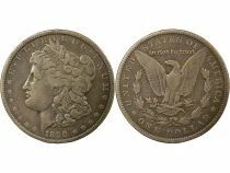 Etats Unis d\'Am&eacute;rique Dollar Argent, Morgan - 1890 Philadelphie