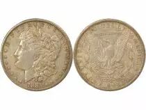 Etats Unis d\'Amérique Dollar Argent, Morgan Dollar - 1885 O Nouvelle Orléans