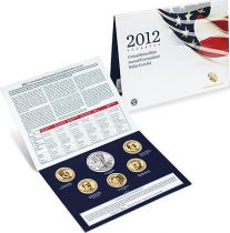 Etats Unis d´Amérique FDC.2012 Coffret FDC 2012 - 1 $ 2012 - 6 pièces