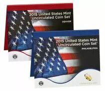 Etats Unis d´Amérique FDC.2015 14 Pièces, Coffret FDC 2015 - 14 pièces - P Philadelphie FDC.2015 14 Pièces, 14 pièces - Denver