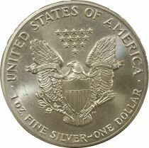 Etats Unis d\'Am&eacute;rique Once Argent, American Eagle - 1989 West Point / San Francisco