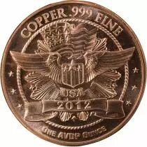 Etats Unis d\'Amérique Panda 2012 - 1 Copper Once