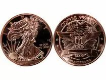 Etats Unis d\'Amérique Walking Liberty - 1 Copper Ounce