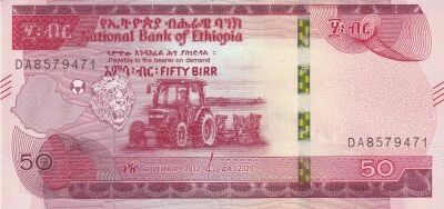 Ethiopie 50 Birr - National Bank of Ethiopia - 2020