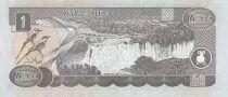 Etiop&iacute;a 1 Birr - Young man - Longhorns - Map of Ethiopia - 2008 - XF+ - P.46e