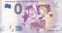 Europa 0 Euro - Donald Turmp & Kim Jong-Un Singapore 2018