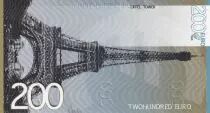Europa 200 Euros - Emmanuel Macron - Eiffel tower - 2018