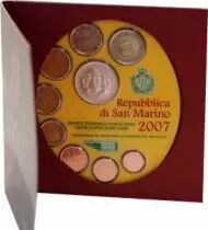 Europa BU Set San Marino 2007- 8 Coins in Euro