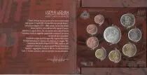 Europa BU Set San Marino 2011- 9 Coins in Euro - First man in Space