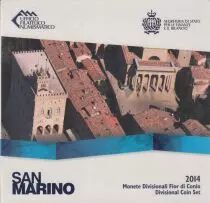 Europa BU Set San Marino 2014 - 8 Coins in Euro