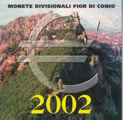 Europe BU Set San Marino 2002 - 8 Coins in Euro