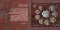 Europe BU Set San Marino 2011- 9 Coins in Euro - First man in Space
