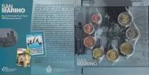 Europe BU Set San Marino 2013 - 8 Coins in Euro