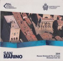 Europe BU Set San Marino 2014 - 8 Coins in Euro