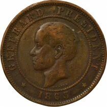 Fabre Geffrard - 20 Centimes - 1863 Heaton