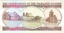 Falkland Islands New.2011 20 Pounds, Elizabeth II, penguins - Village 2011