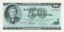 Faroe Islands 50 Kronur - ND (1967) - P.17