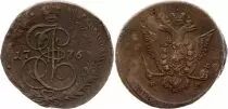 Federazione Russa 5 Kopeks - Katharina II - 1776 EM Ekaterinburg