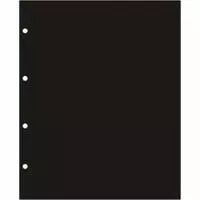 Feuilles HARTBERGER noires (pour petit classeur)