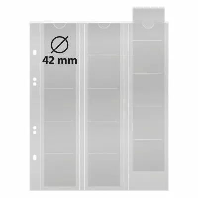 Feuilles MULIT COLLECT ou PUBLICA M COLOR pour 15 monnaies jusqu?� � 42 mm