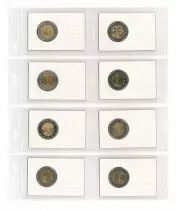 Feuilles numismatiques - Pour coincards ou étuis cartons