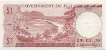 Fidji 1 Dollar - Elisabeth II - ND (1971) - Remplacement - P.65ar